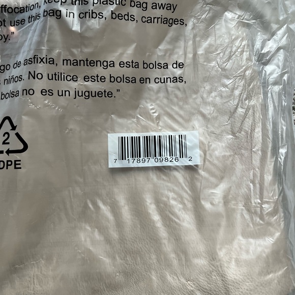 NIB Ulta Beauty Large Stone Colored Tote Bag - Picture 7 of 7